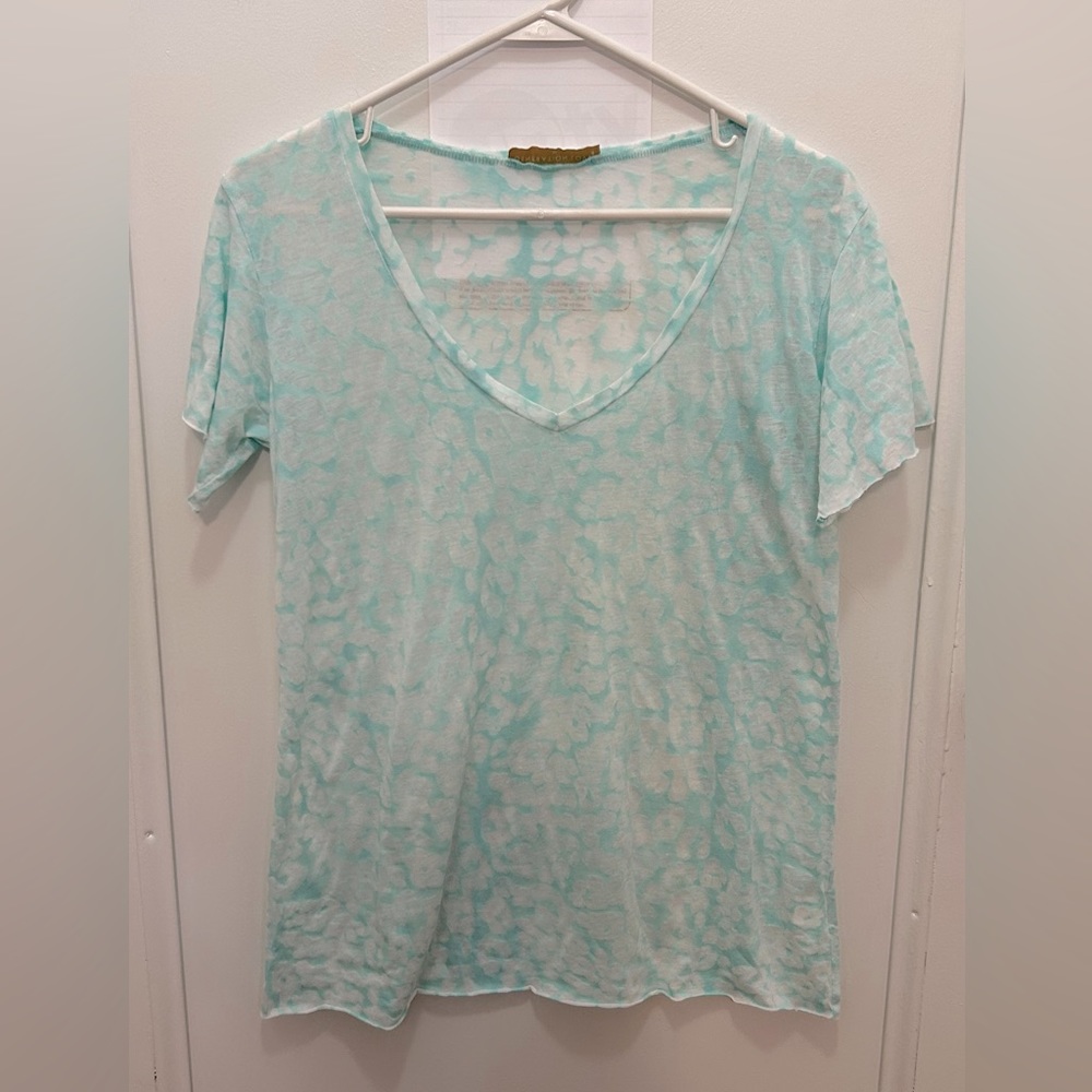Generation Love Turquoise Leopard Tee 🐆